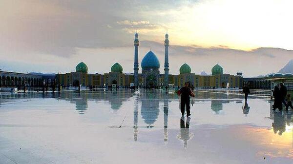 عکس باران جمکران
