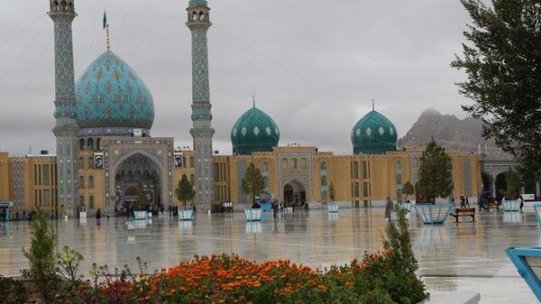 عکس باران جمکران
