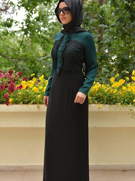 عکس لباس مجلسی بلند پوشیده اینستا
