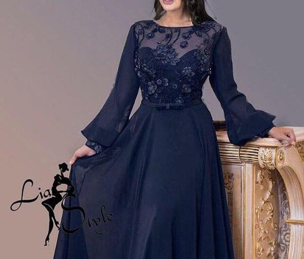 عکس لباس مجلسی بلند پوشیده اینستا