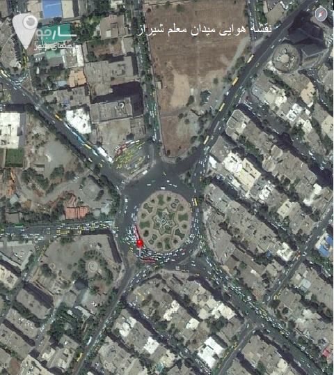 عکس هوایی شیراز قدیم