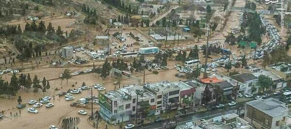 عکس هوایی شیراز