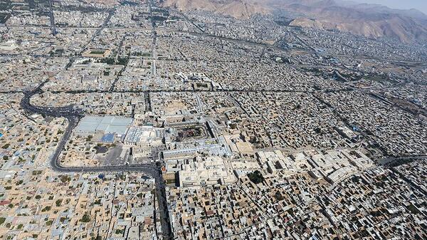 عکس هوایی شیراز