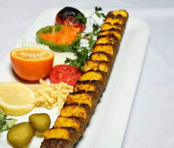 عکس چلو کباب نگینی