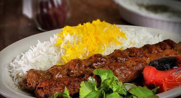 عکس چلو کباب لاکچری