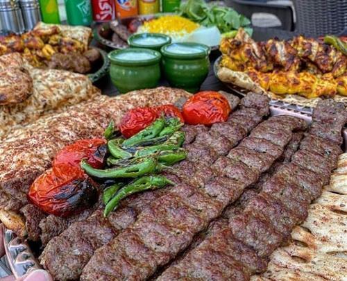 عکس چلو کباب لاکچری