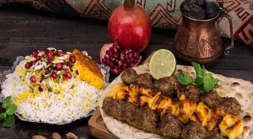 عکس چلو کباب لاکچری