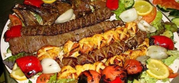 عکس چلو کباب لاکچری