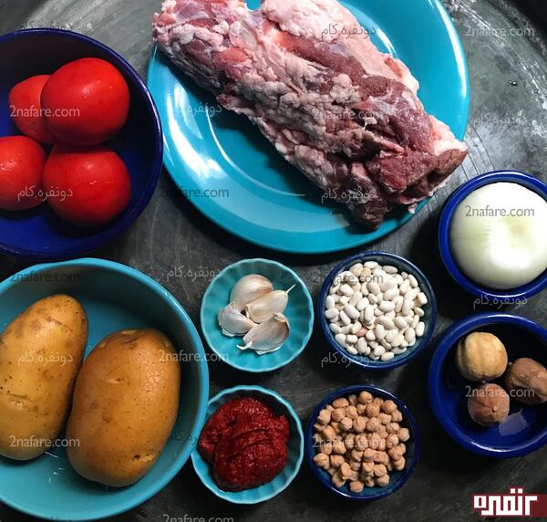 عکس گوشت آبگوشتی