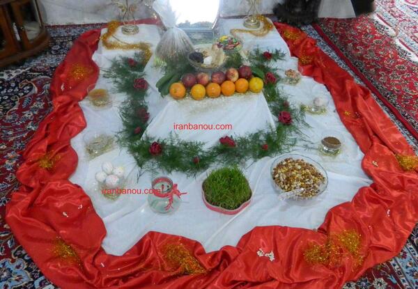 عکس سفره هفت سین طنز