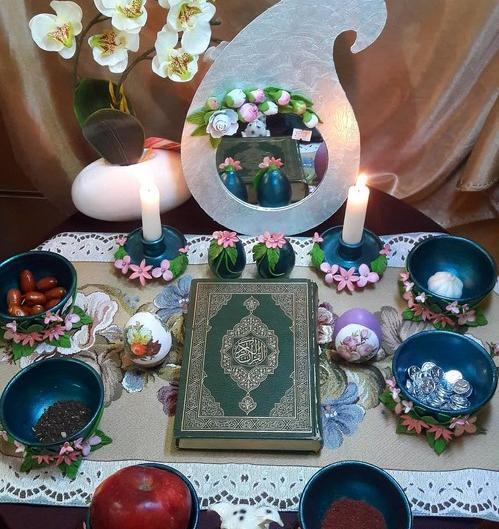 عکس سفره هفت سین طنز