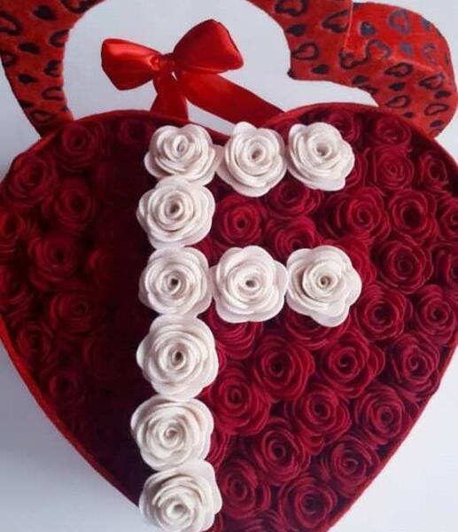 عکس دسته گل حروف f