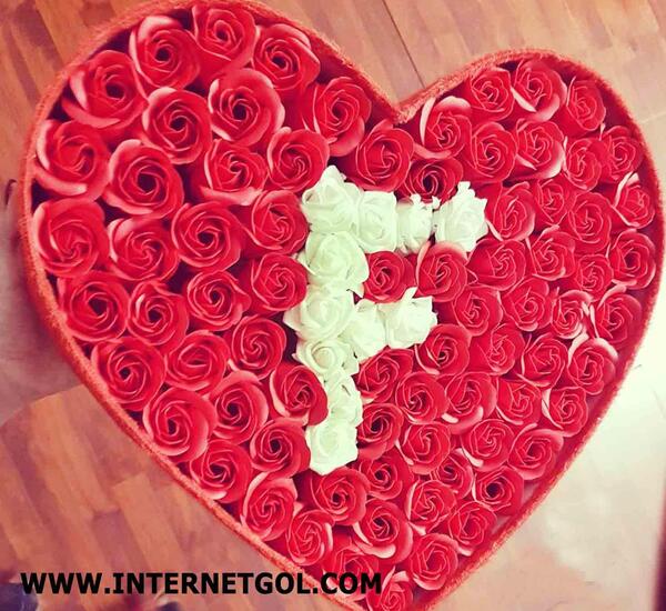 عکس دسته گل حروف f