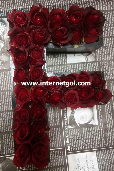 عکس دسته گل حروف f