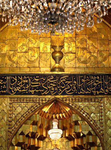 عکس زیبا ضریح امام حسین