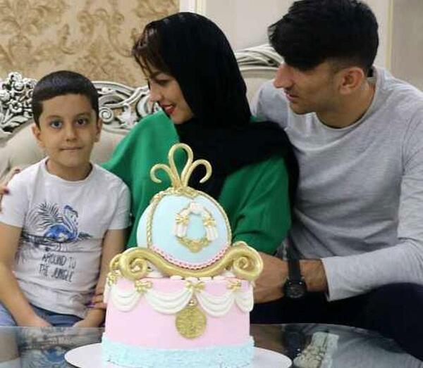 عکس بابا علیرضا تولدت مبارک