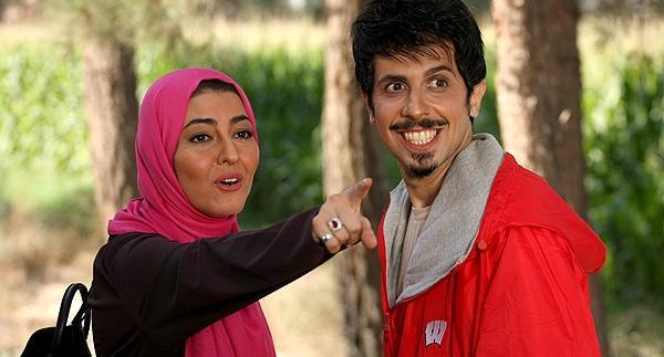 عکس خانوادگی جواد رضویان و همسرش