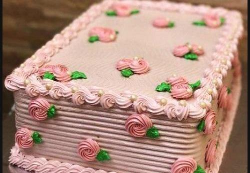 عکس کیک تولد پسرانه مستطیلی