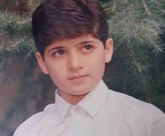 عکس بچگی وحید شیخ زاده