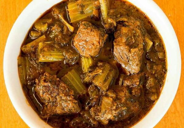 عکس کرفس خورشت