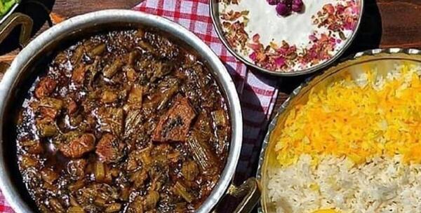 عکس کرفس خورشت