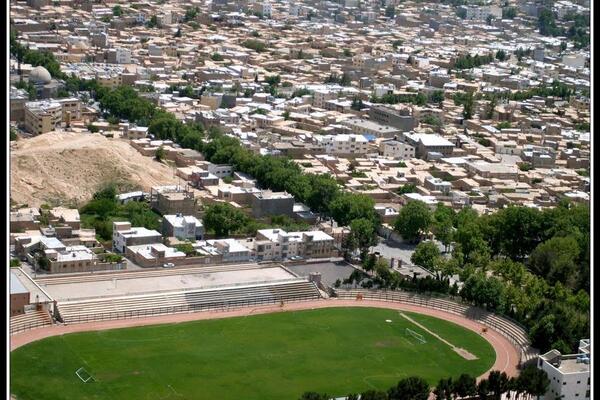 عکس هوایی شاهرود