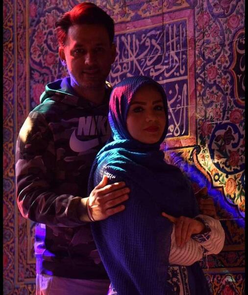 عکس مبینا نصیری و مهدی توتونچی