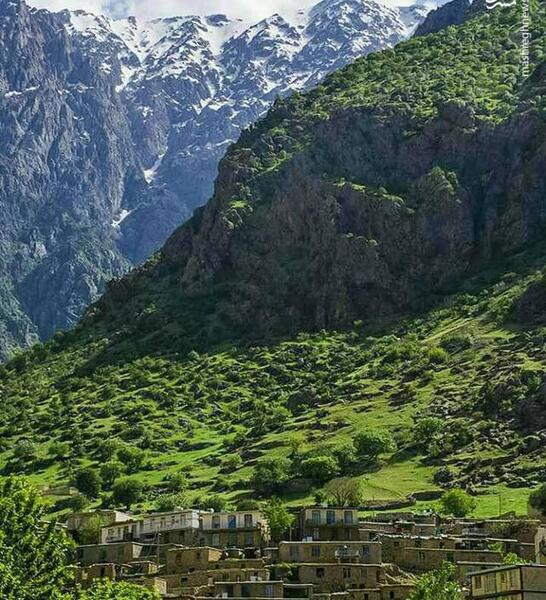 عکس طبیعت زیبای کردستان