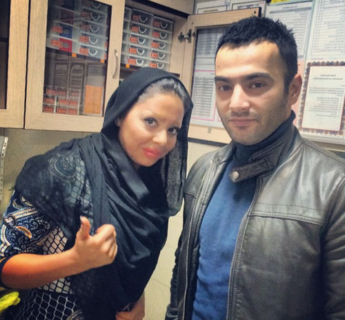 عکس دوست دختر مرتضی پاشایی