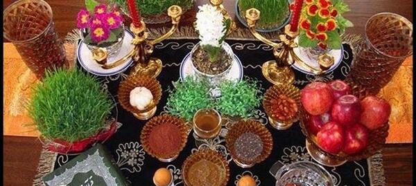 عکس ایده برای ظروف سفره هفت سین
