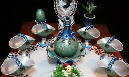 عکس ایده برای ظروف سفره هفت سین