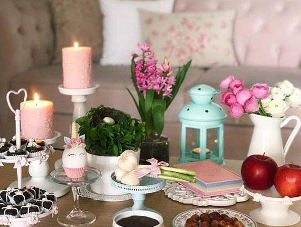 عکس ایده برای ظروف سفره هفت سین