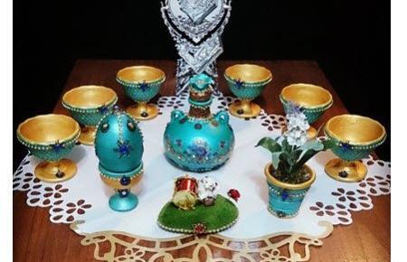 عکس ایده برای ظروف سفره هفت سین