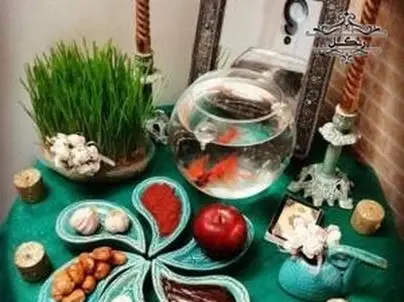 عکس ایده برای ظروف سفره هفت سین