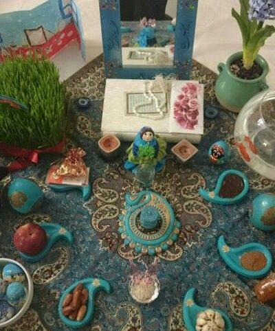 عکس ایده برای ظروف سفره هفت سین