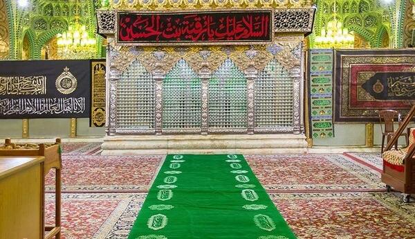 عکس ضریح رقیه