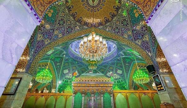 عکس ضریح رقیه