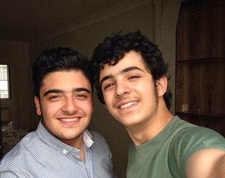 عکس بچگی سهند جاهدی