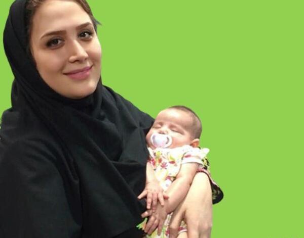 عکس خاله بهار و همسرش