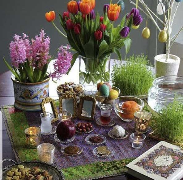 عکس ایده سفره هفت سین موش
