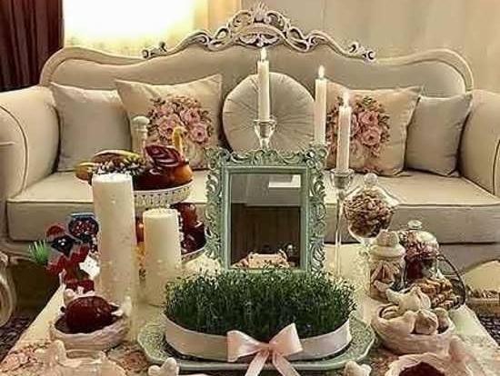 عکس ایده سفره هفت سین موش