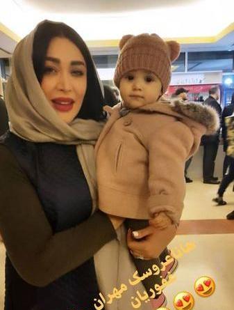 عکسهای تولد دختر مهران غفوریان