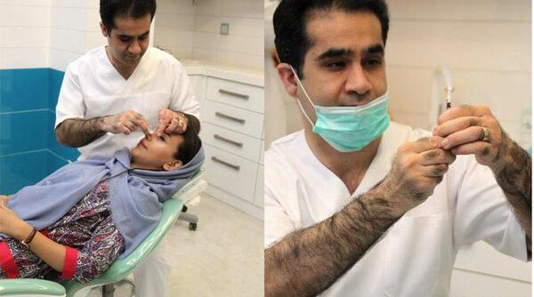 عکس دکتر بهنام غفاری جراح بینی در ساری