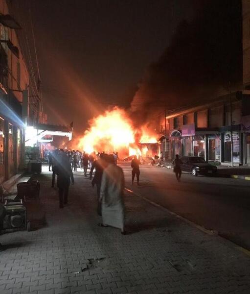 عکس آتش ایران