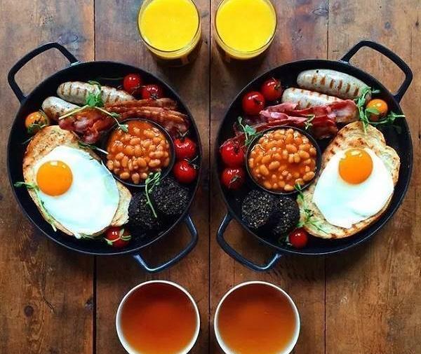 عکس ایده جالب برای صبحانه