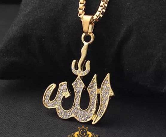عکس گردنبند الله طلا