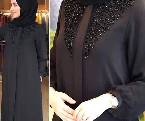 عکس مدل مانتو بلند خیلی شیک جدید