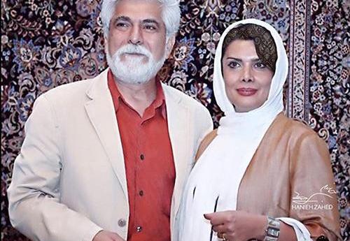 عکس حسین پاکدل با همسرش