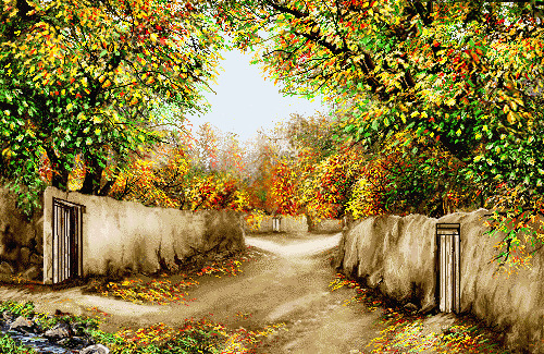 عکس منظره روستا