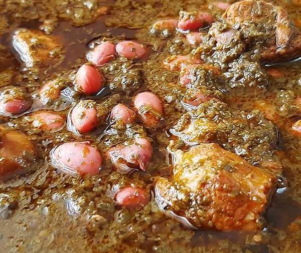 عکس قورمه سبزی خوشگل